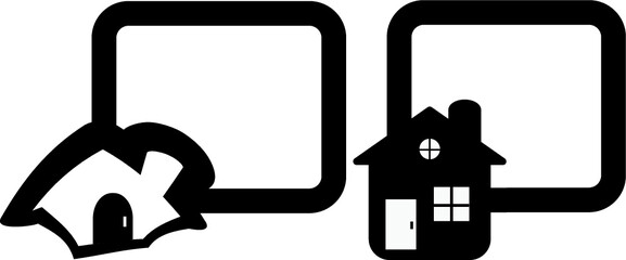 house icon, vector illustration