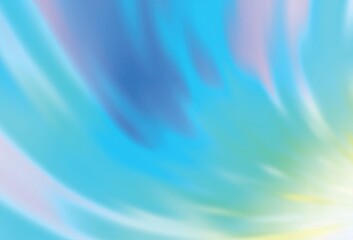 Light Blue, Green vector blurred shine abstract texture.