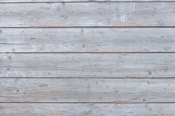 Obraz premium Background - wooden rough boards with peeling gray-blue paint