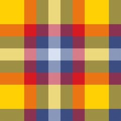 Traditional Scottish pattern of lines of different colors.