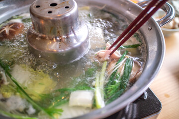 日本のしゃぶしゃぶ