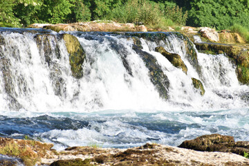 Rheinfall bei Schaffhausen in der Schweiz 20.5.2020