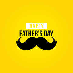 Happy Father Day Vector Design Illustration For Celebrate Moment