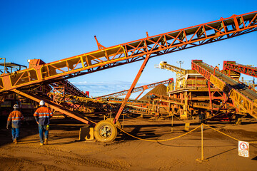 Iron ore Crushing plant