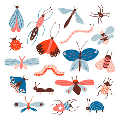 Doodle insects big set