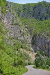 Karst landscape Sohodol Valley