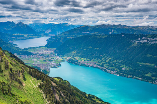 Interlaken und B&ouml;nigen mit Brienzersee und Thunersee