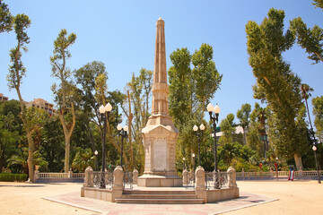 Historic monument in Ribalta Park & gardens which is in the city center downtown area of...