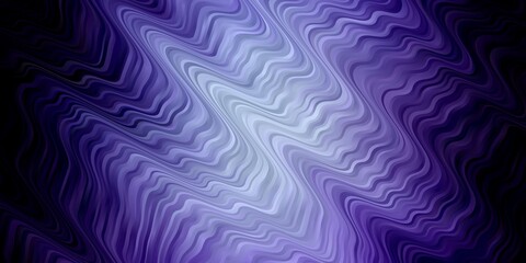 Dark Pink, Blue vector backdrop with circular arc. Colorful illustration, which consists of curves. Pattern for ads, commercials. © Guskova