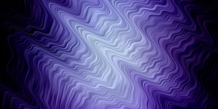 Dark Pink, Blue vector backdrop with circular arc. Colorful illustration, which consists of curves. Pattern for ads, commercials.