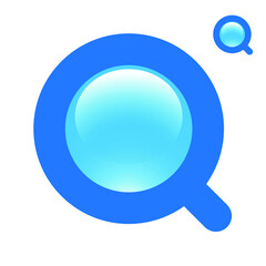 magnifier web icon