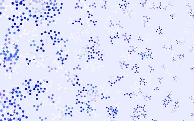 Light Blue, Green vector texture with artificial intelligence concept.