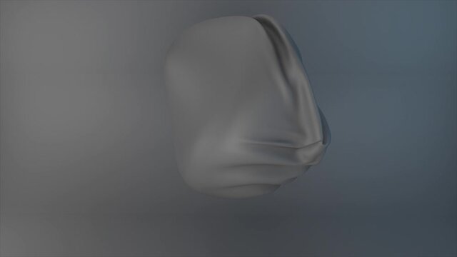 3D Abstract Cloths Dynamics Simulation / Cloth Animation Effects
