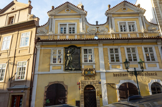 Jan Neruda`s house, Prague