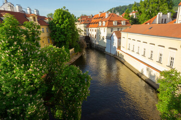 Fototapeta na wymiar Mill Mala Strana, Prague