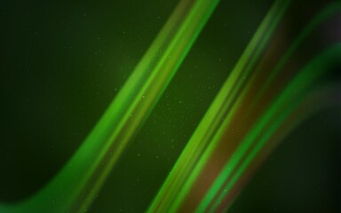 Light Green vector background with galaxy stars. Shining colored illustration with bright astronomical stars. Best design for your ad, poster, banner.