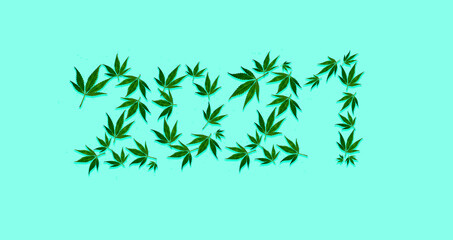 CBD Banner with color of the year 2021