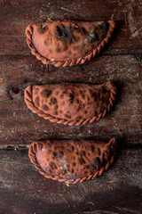 empanadas handmade colorful ready to eat