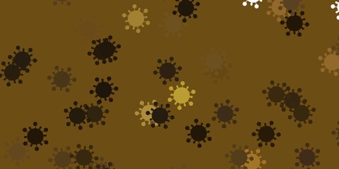 Light gray vector texture with disease symbols.