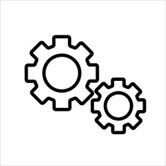 gear setting icon 