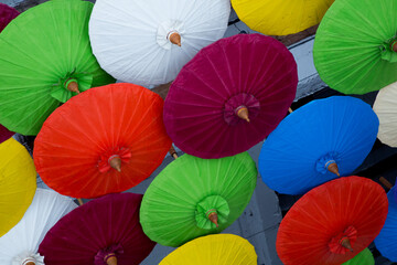 colorful umbrella