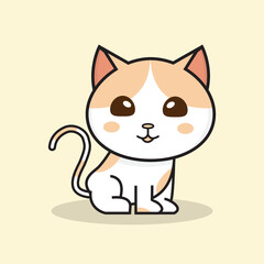Cat icon vector illustration design