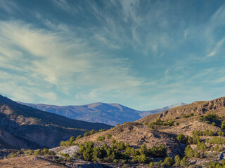 landscapes around the Beninar reservoir

