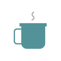 Cup, tea icon. Simple color vector elements of camping icons for ui and ux, website or mobile application