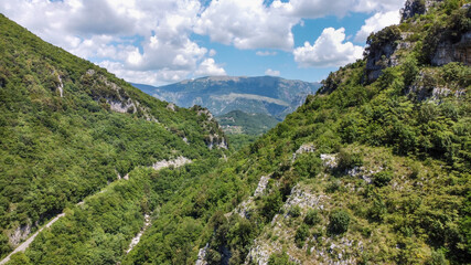 Lavelle bridge between Cerreto Sannita and Cusano Mutri in Benevento, Italy.  This place is famous...