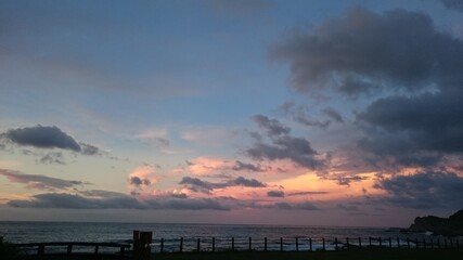 Fototapeta premium Four seasons sky series background