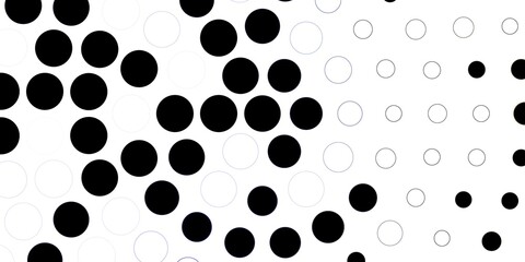 Dark Pink, Green vector texture with disks. Colorful illustration with gradient dots in nature style. Design for your commercials.