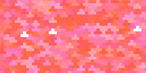 Light Pink vector texture in rectangular style. Abstract gradient illustration with rectangles. Best design for your ad, poster, banner.