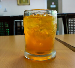glass of ice tea