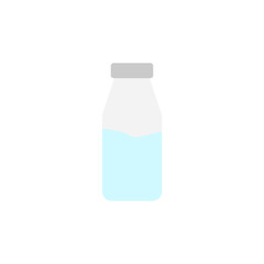 Milk, bottle icon. Simple color vector elements of agriculture icons for ui and ux, website or mobile application