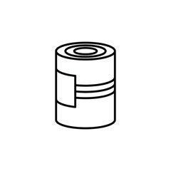 Tin can icon template