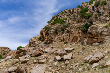 The ABANDONED BERBER VILLAGE OF ZRIBA OLIA in tunisia