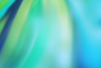 Light BLUE vector glossy abstract background. Glitter abstract illustration with gradient design. New design for your business.