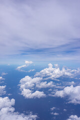 blue sky and clouds
