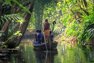 Voyage au Kérala en Inde dans les backwaters