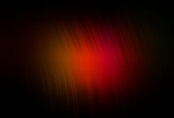 Dark Red, Yellow vector blurred shine abstract texture.