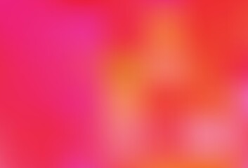 Light Red, Yellow vector blurred background.
