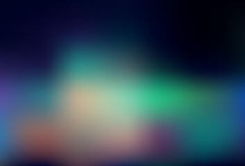 Dark Blue, Red vector blurred shine abstract template.