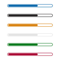 Loading icon design. Vector icon set