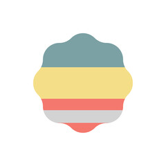 Signs USA flag icon. Simple color vector elements of America icons for ui and ux, website or mobile application