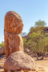 A big stone in Damaraland
