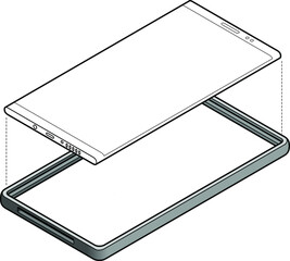 Protecting your cellular/mobile phone with a silicone bumper case/cover.