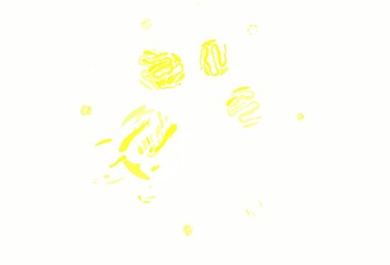 Light Green, Yellow vector template with wry lines.