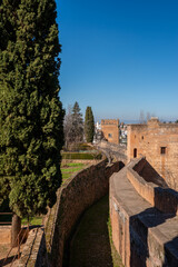 Fototapeta na wymiar Remparts de l'Alhambra