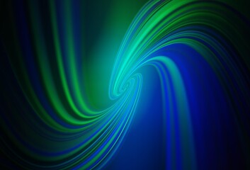 Dark Blue, Green vector pattern with lines. Geometric illustration in abstract style with gradient.  Pattern for your business design.