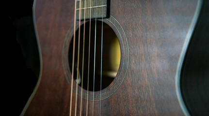 Fototapeta premium Acoustic Guitar